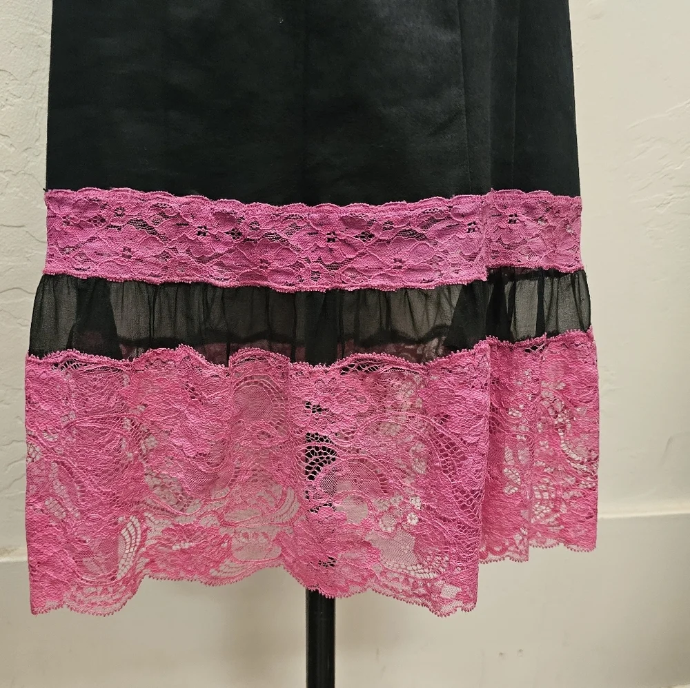 Rare,vintage, unique, Hollywood,  2000s, lace, sexy, y2k, sheer, Wedding, Sexy - Picture 2 of 16